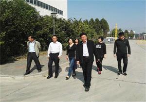 熱烈歡迎周口市商務局長一行蒞臨我廠指導工作